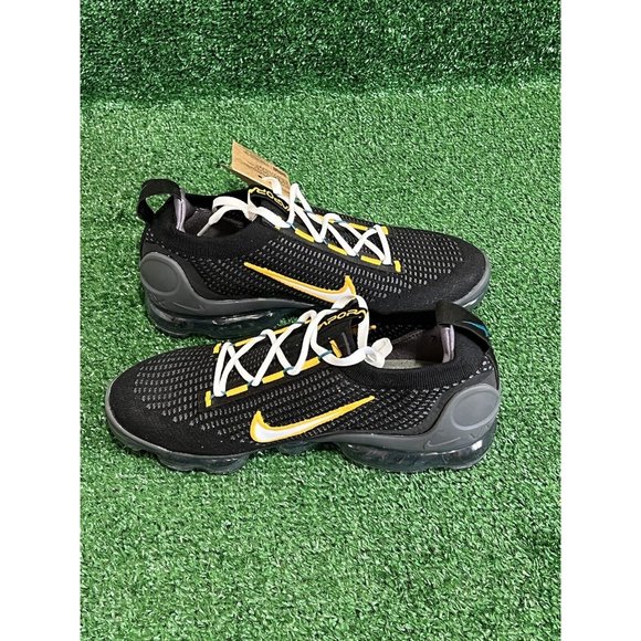 Nike Air Vapormax 2021 FK Black University Gold White [DH4086-001] - Picture 7 of 9
